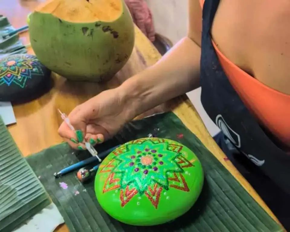 🪬 Mandala Art Stone