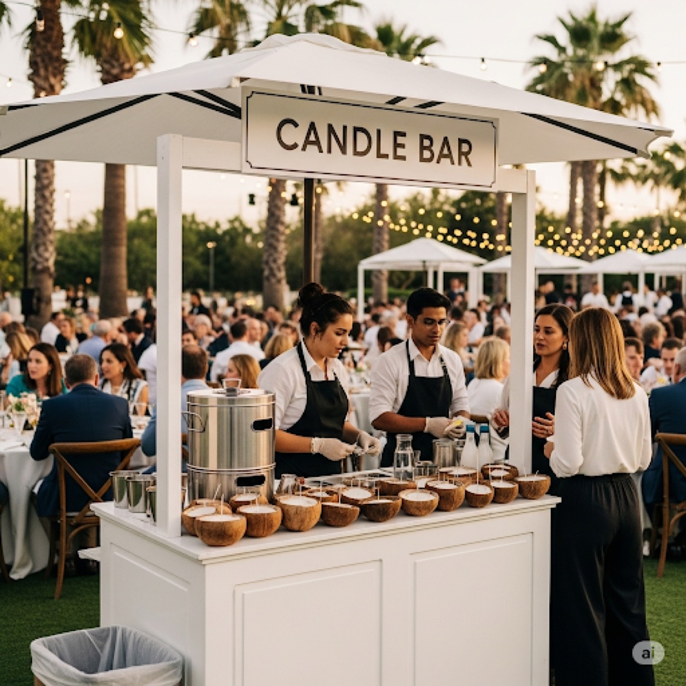 Mobile Candle Bar